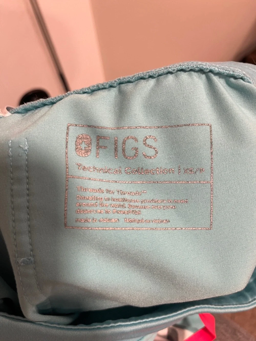 Figs Zamora Jogger Scrub Pants in Neon Blue Color Size XS/P